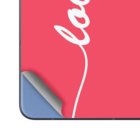 Love Banner Galaxy Z Fold5 5G Skin